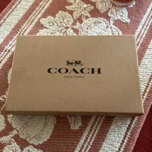 Coach, box, ( 9 x 6 x 1 1/2 ) New